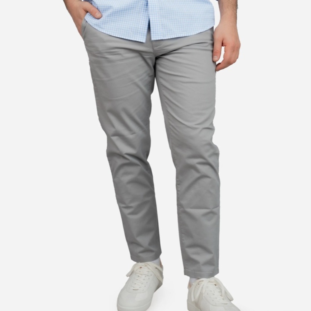 Men's Gray Chinos